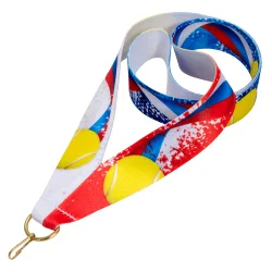 Лента для медали Большой теннис РФ (1-сторонняя, 25 мм)