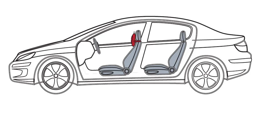 Реальное фото Массажная подушка VictoryFit VF-M107 от магазина Спортев
