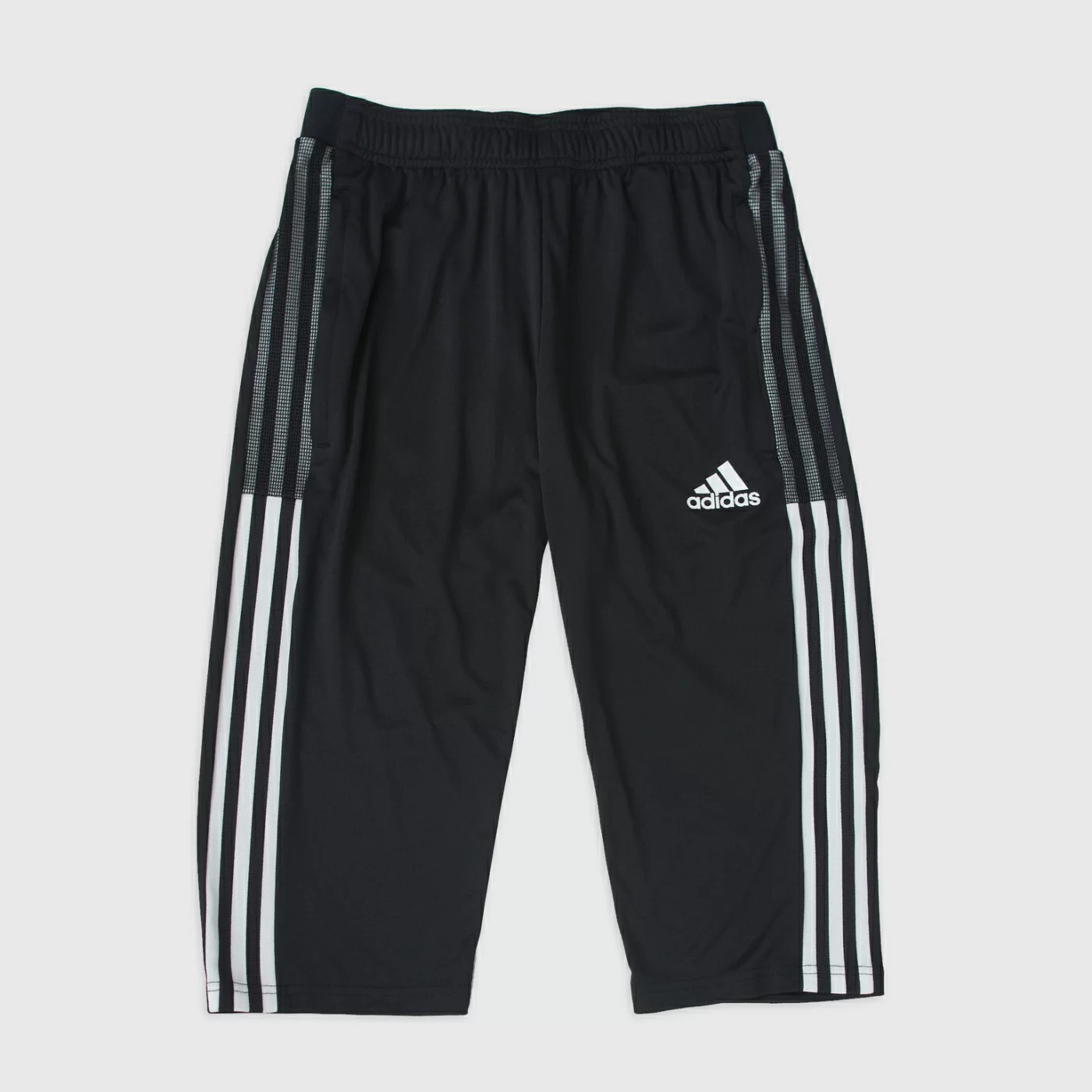 Реальное фото Бриджи Adidas Torn 3/4 черный R506254 от магазина Спортев