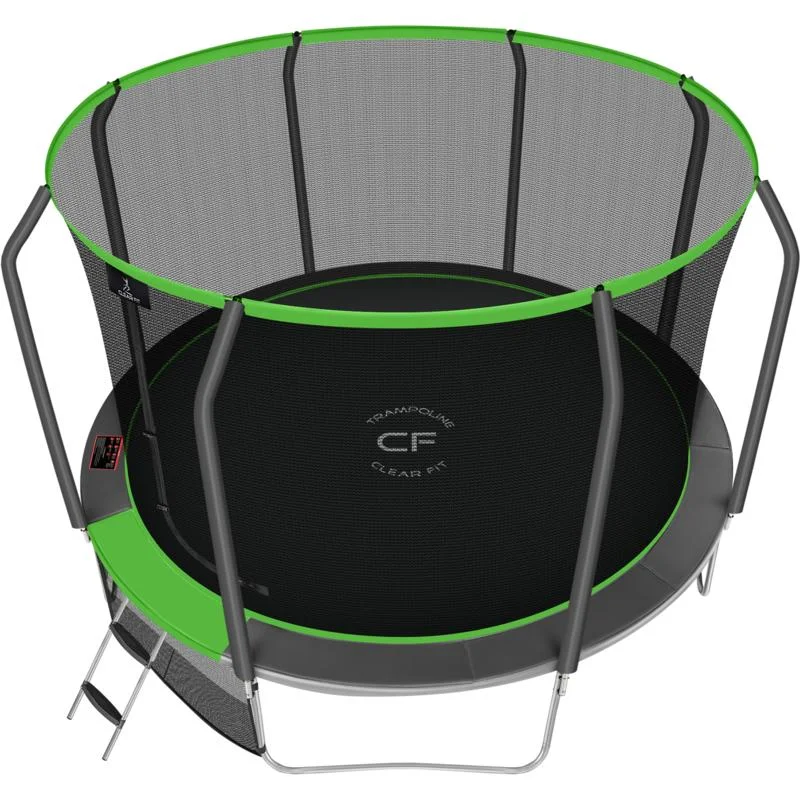 Реальное фото Каркасный батут Clear Fit GreenHop 12Ft от магазина Спортев