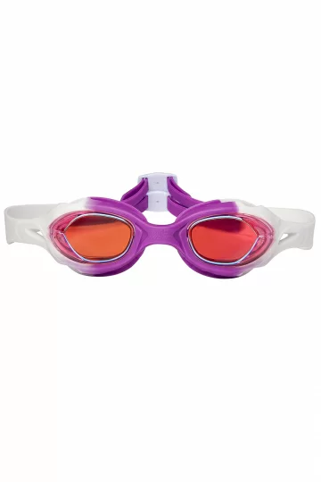 Реальное фото Очки для плавания Mad Wave Junior Rocket Rainbow violet M0430 09 0 09W от магазина СпортЕВ