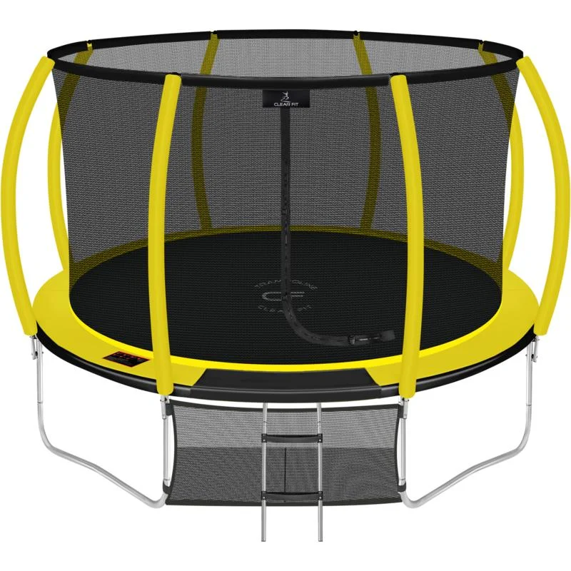 Реальное фото Каркасный батут Clear Fit LemonHop 14Ft от магазина Спортев