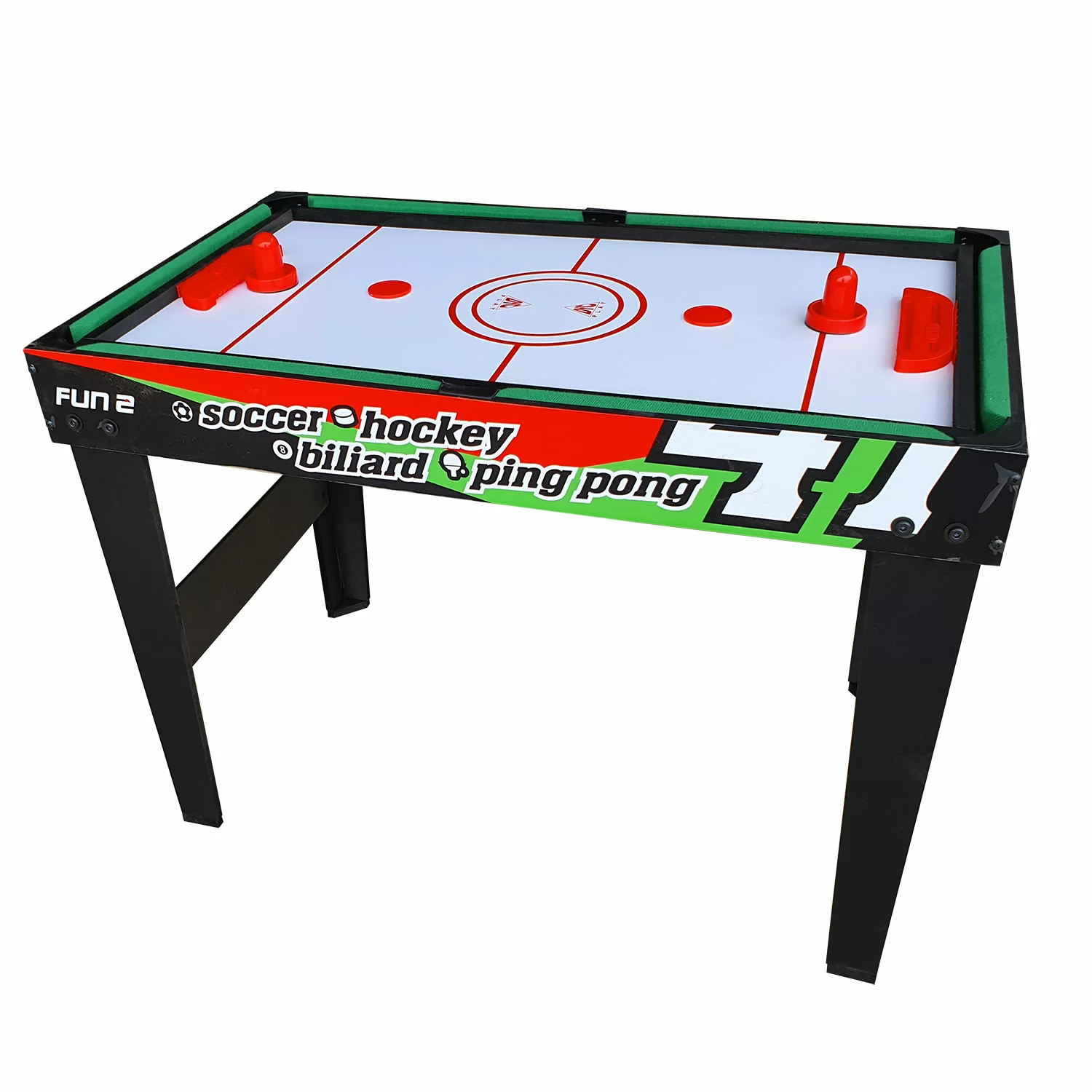 Реальное фото Игровой стол - траснформер DFC FUN2 4 в 1 SB-GT-10 от магазина СпортЕВ