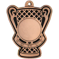 Медаль MZ 58-65/B (50x65мм, D-25мм)