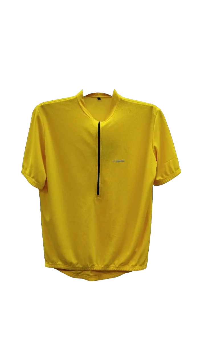 Реальное фото Футболка муж. желт K14L-043 от магазина Спортев