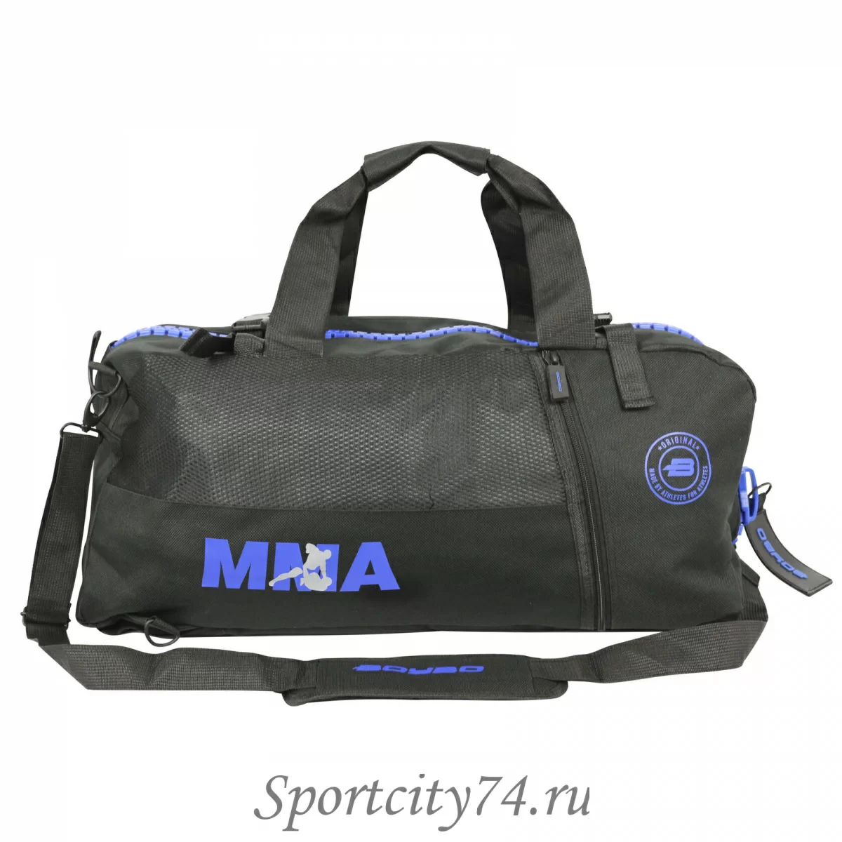 Реальное фото Сумка-рюкзак трансформер BoyBo MMA 63х35х35 см черный BS-005 от магазина СпортЕВ