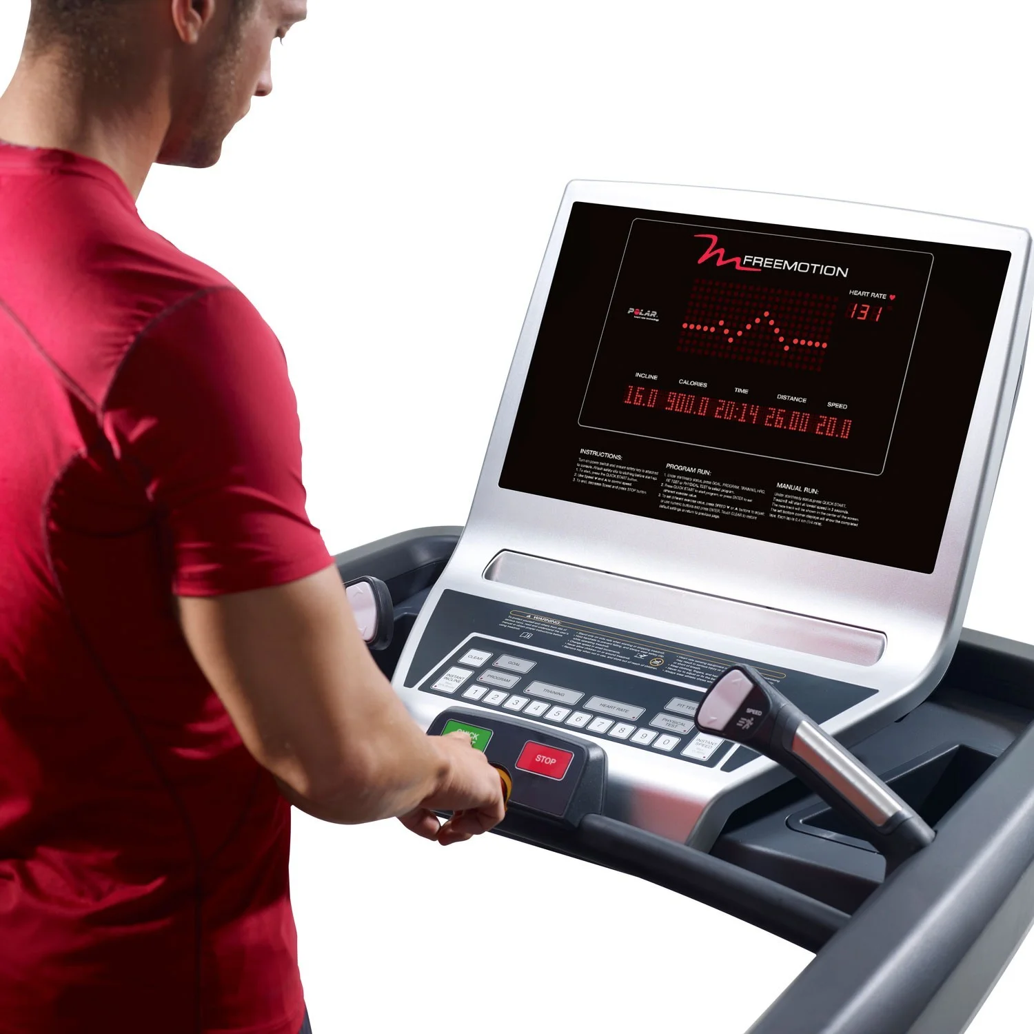 Реальное фото Беговая дорожка Freemotion  t8.7 VMTL29814-INT от магазина Спортев