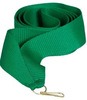 Реальное фото Лента для медали V25-GN зеленая (25 мм) от магазина Спортев