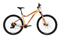 Велосипед Stark Tactic 29.4 HD (2024) оранжевый металлик/темно-красный металлик
