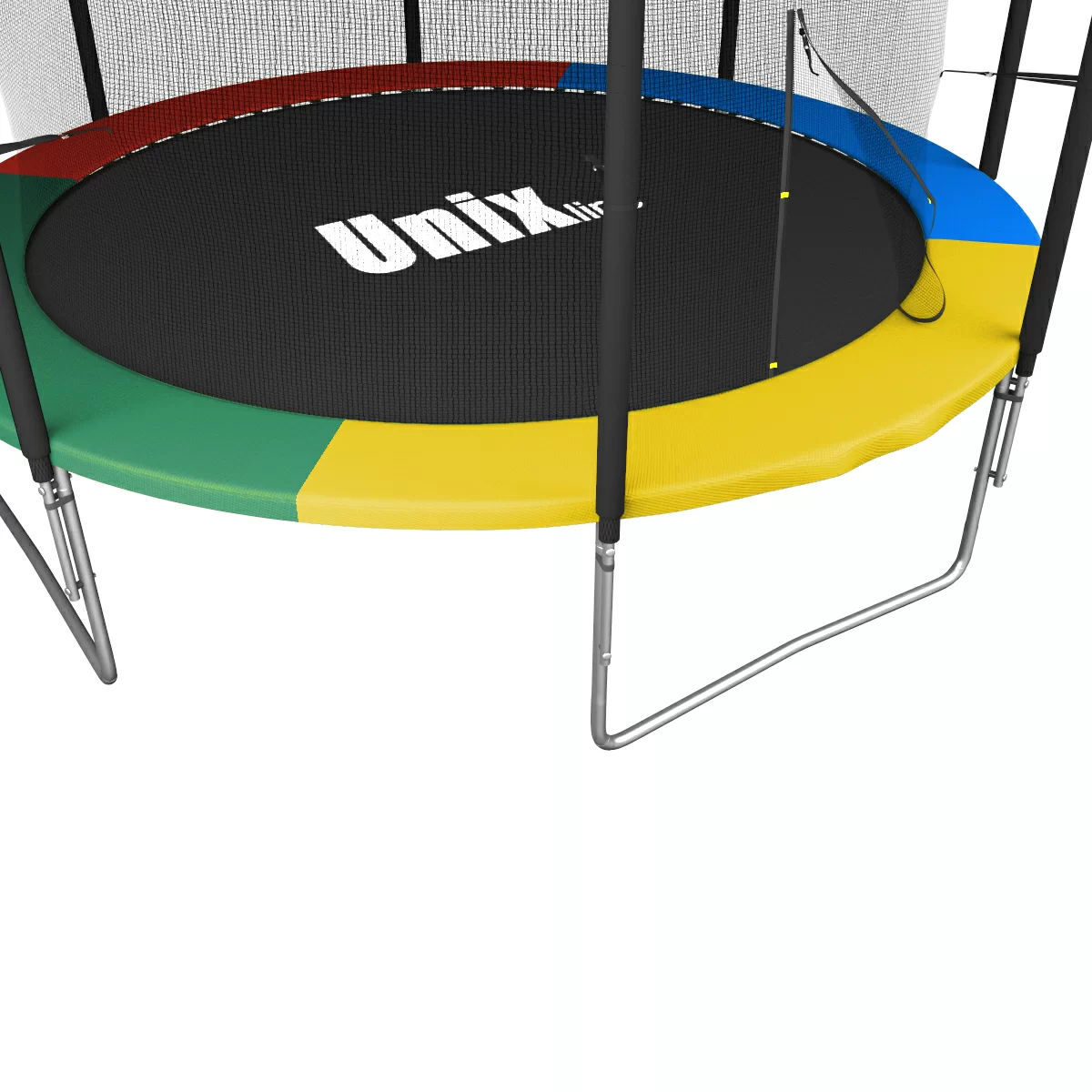 Реальное фото Батут UNIX Line Simple 12 ft Color (inside) от магазина СпортЕВ