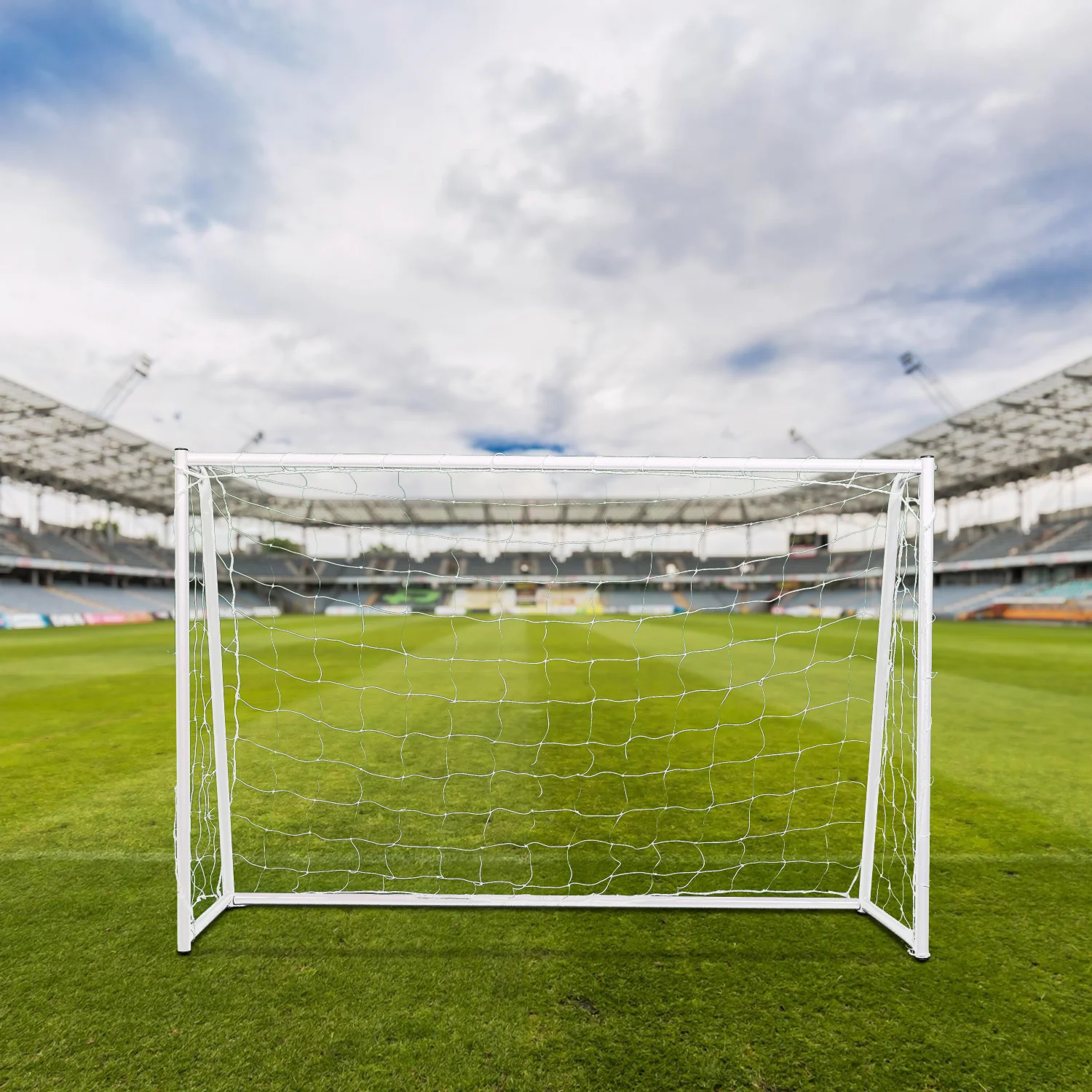 Реальное фото Ворота игровые DFC  GOAL180 180x120x65cm от магазина Спортев