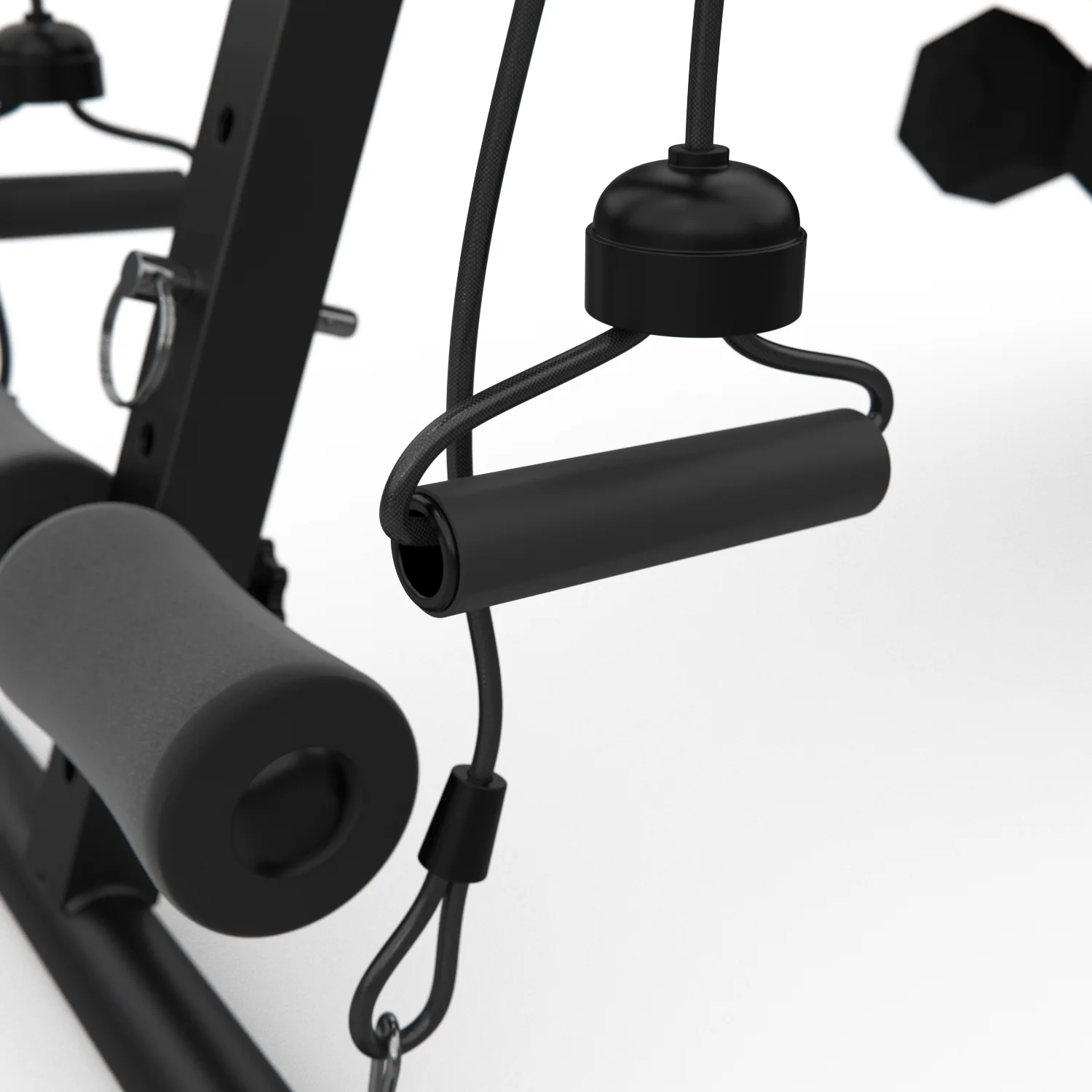 Реальное фото Скамья для пресса DFC гантели, эспандеры D102RY от магазина Спортев