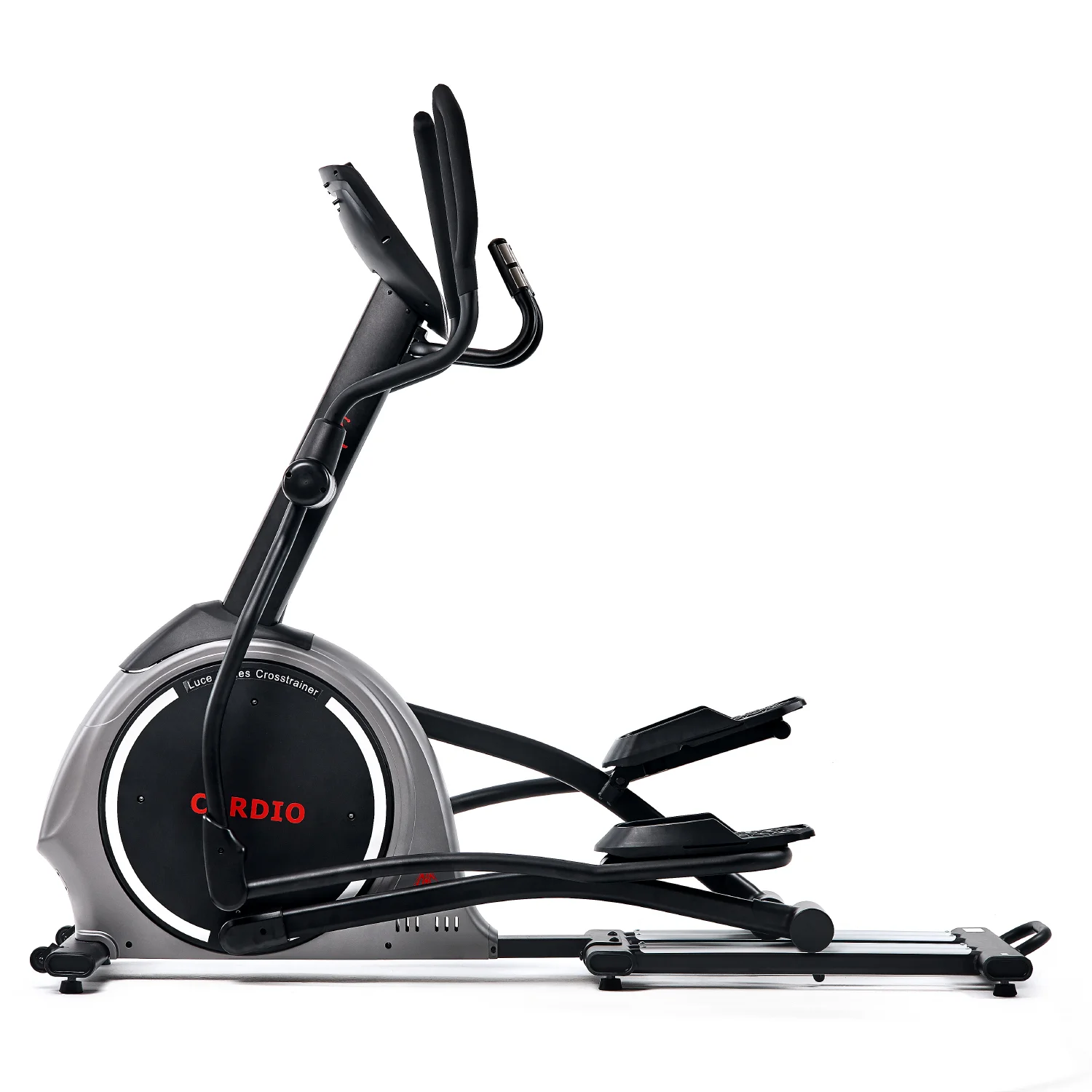 Реальное фото Эллиптический тренажер DFC E200 магн.эл.привод от магазина Спортев