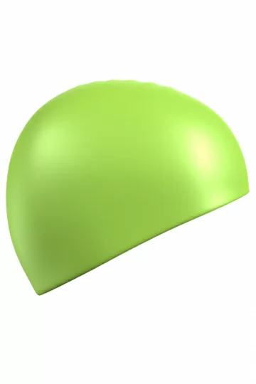 Реальное фото Шапочка для плавания Mad Wave Standard Silicone Cap зеленый 9973 0 10 от магазина Спортев