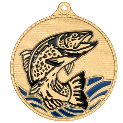 Медаль MZP 649-55/GМ рыболовный спорт (D-55мм, s-2 мм)