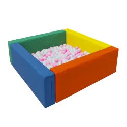 Сухой бассейн Romana «Лужайка» (стандартный), 300 шариков (Pink mix) ДМФ-МК-06.13.00 (стандартный)