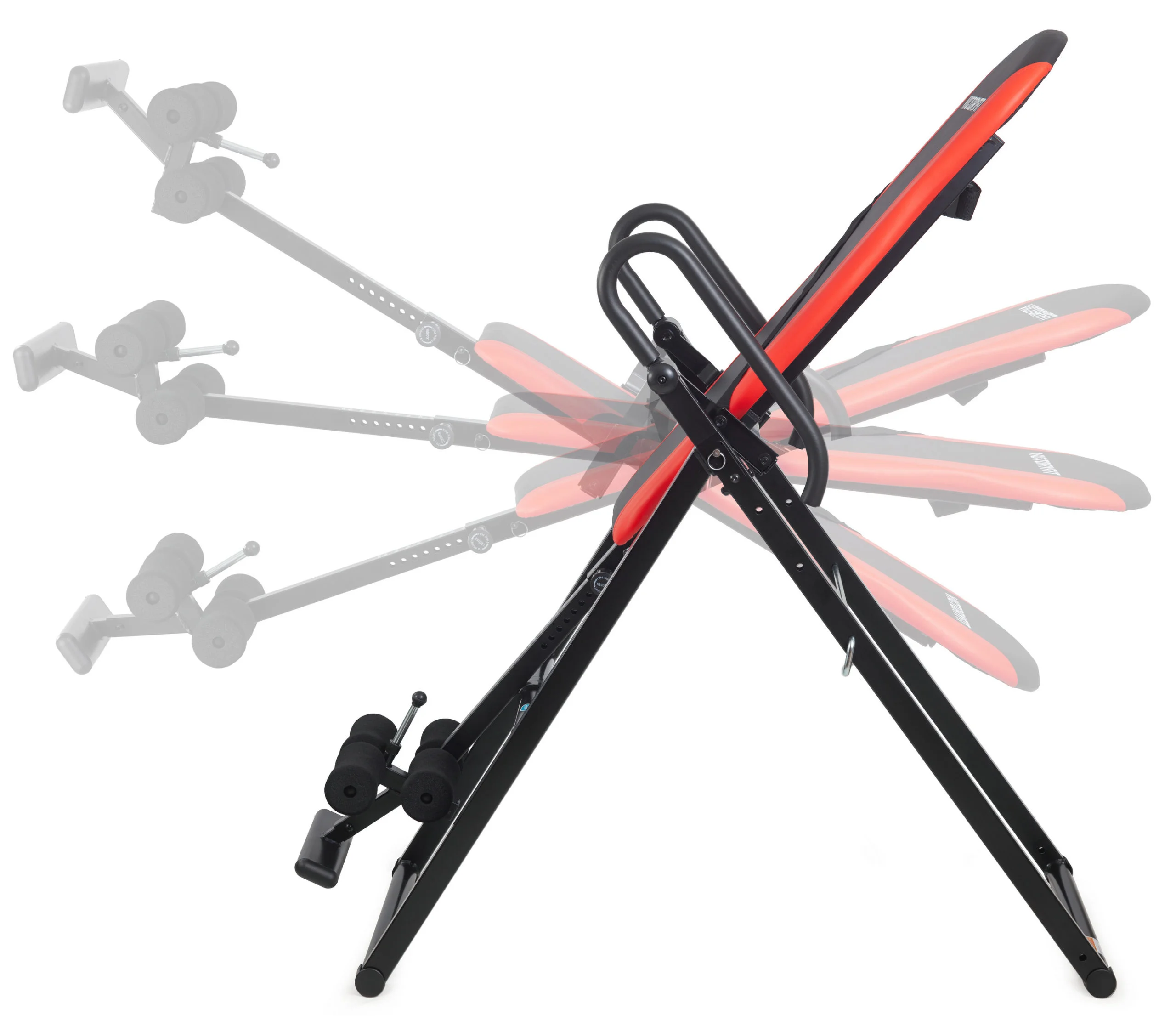 Реальное фото Инверсионный стол VictoryFit VF-MC0880 Красный от магазина Спортев