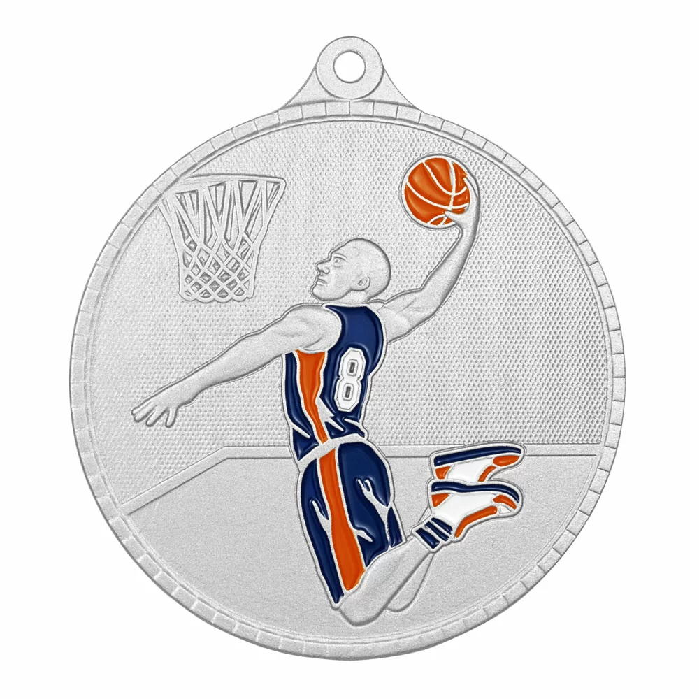 Реальное фото Медаль MZP 595-55/S баскетбол (D-55мм, s-2 мм) от магазина Спортев