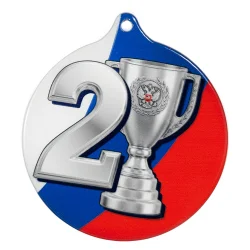 Медаль MZP 460-55 2 место (D-55мм, s-2 мм)