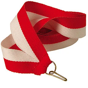 Реальное фото Лента для медали V2-W/R (22 мм) от магазина Спортев