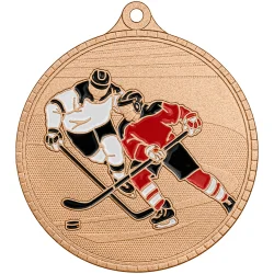Медаль MZP 619-55/B хоккей (D-55мм, s-2 мм)