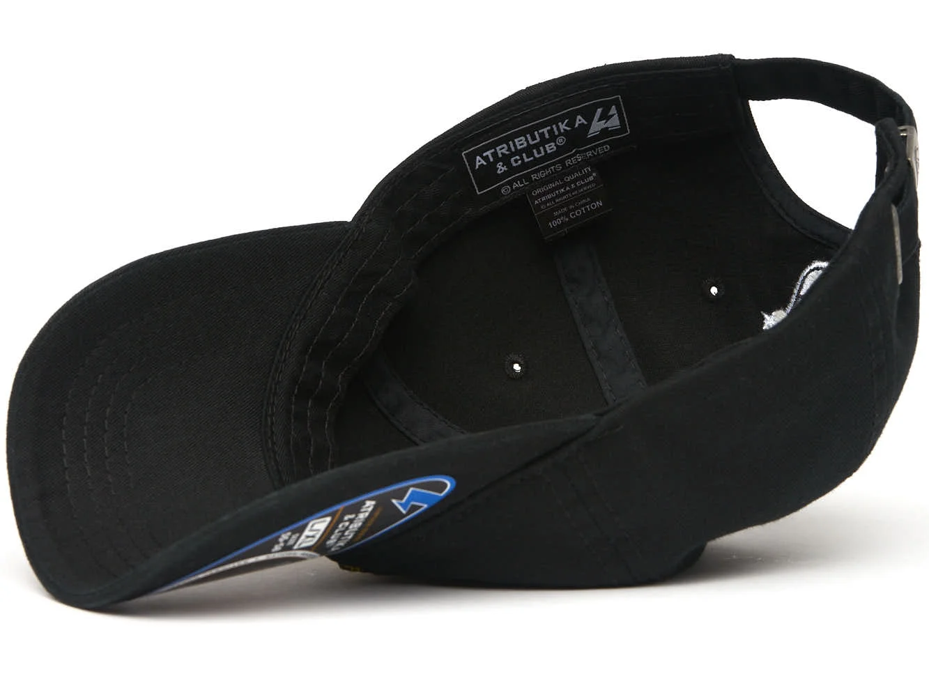 Реальное фото Бейсболка Boston Bruins черная р.55-58 31687 от магазина Спортев