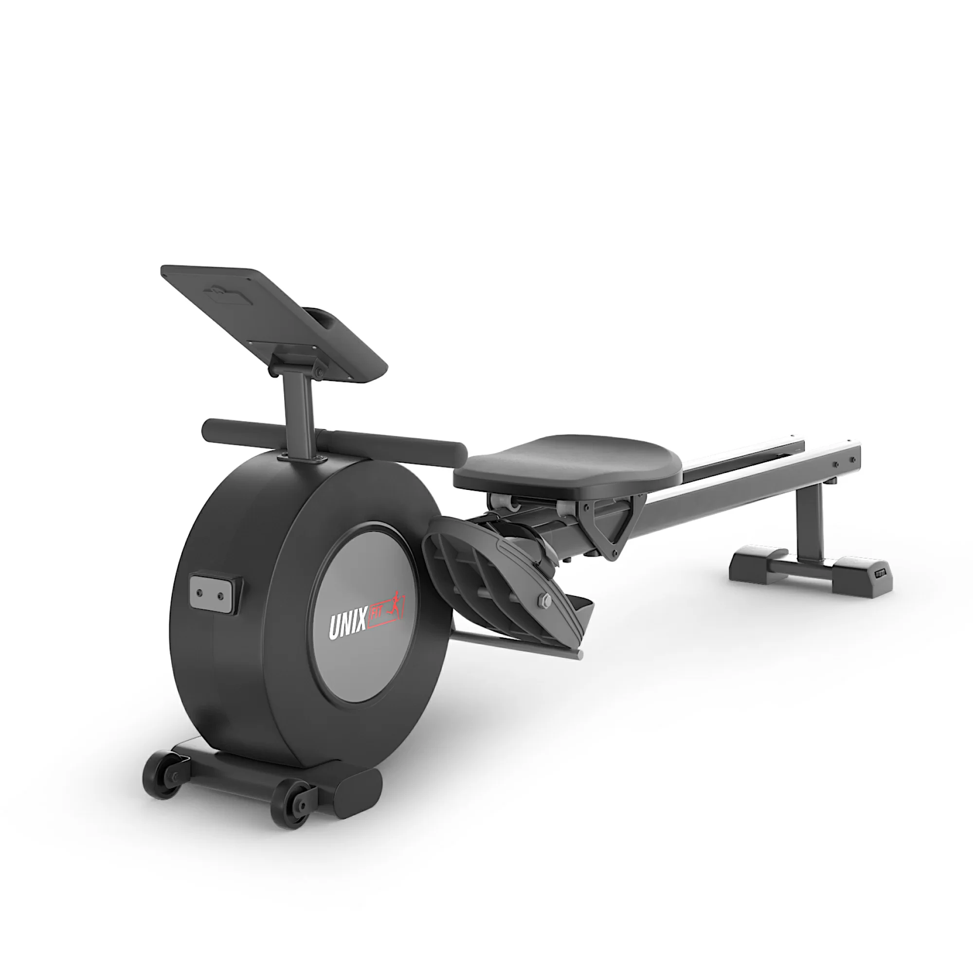 Реальное фото Гребной тренажер UNIX Fit Techno Rower 360 от магазина Спортев