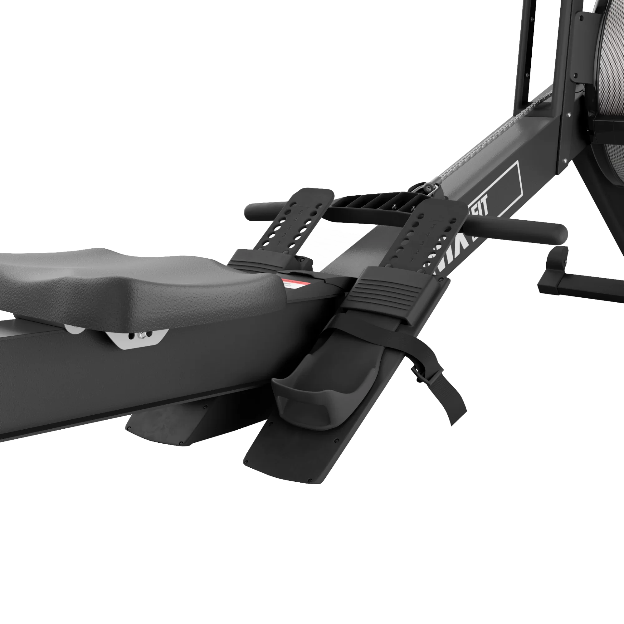 Реальное фото Гребной тренажер UNIX Fit Air Rower-X Black от магазина Спортев