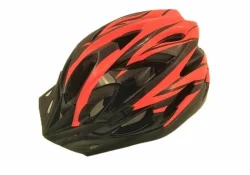 Шлем Rapida с козырьком черный/оранжевый 27325