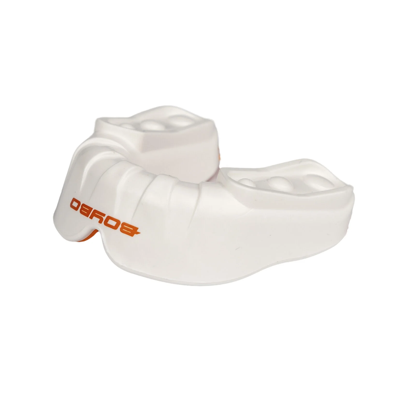 Реальное фото Капа одночелюстная BoyBo Guard MD250 Premium белый 5993 от магазина Спортев