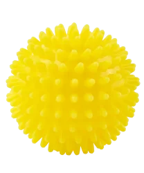 Мяч массажный 6 см BaseFit GB-602 желтый 20567