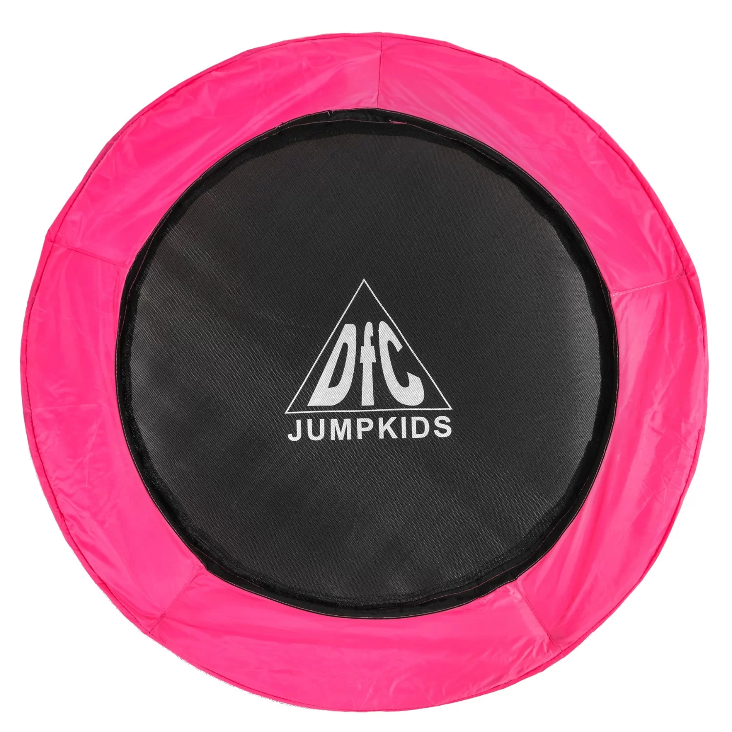 Реальное фото Батут DFC JUMP KIDS 48" розовый, сетка (120см) 48INCH-JD-P от магазина Спортев