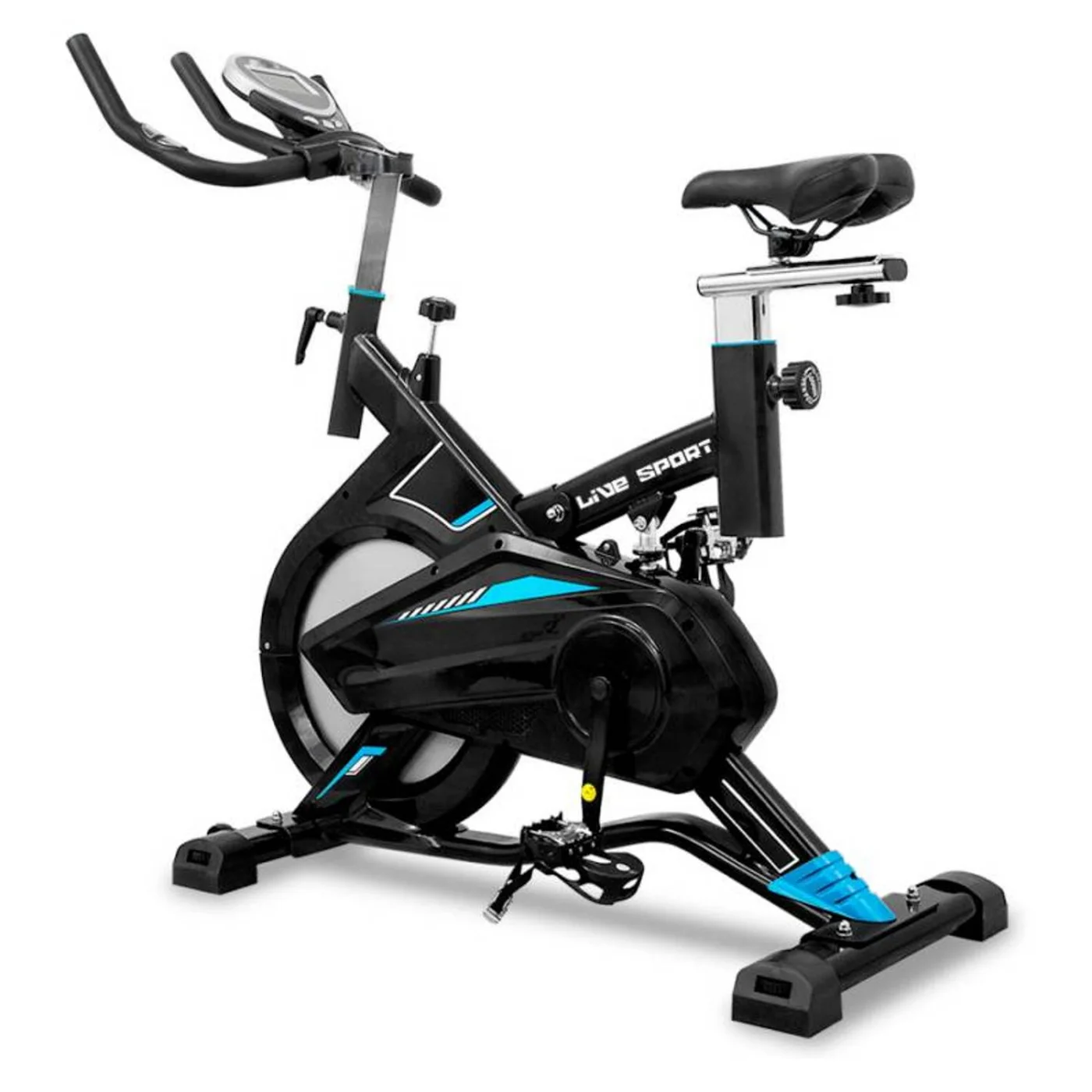 Реальное фото Велотренажер (спин-байк) DFC YB9800 от магазина Спортев