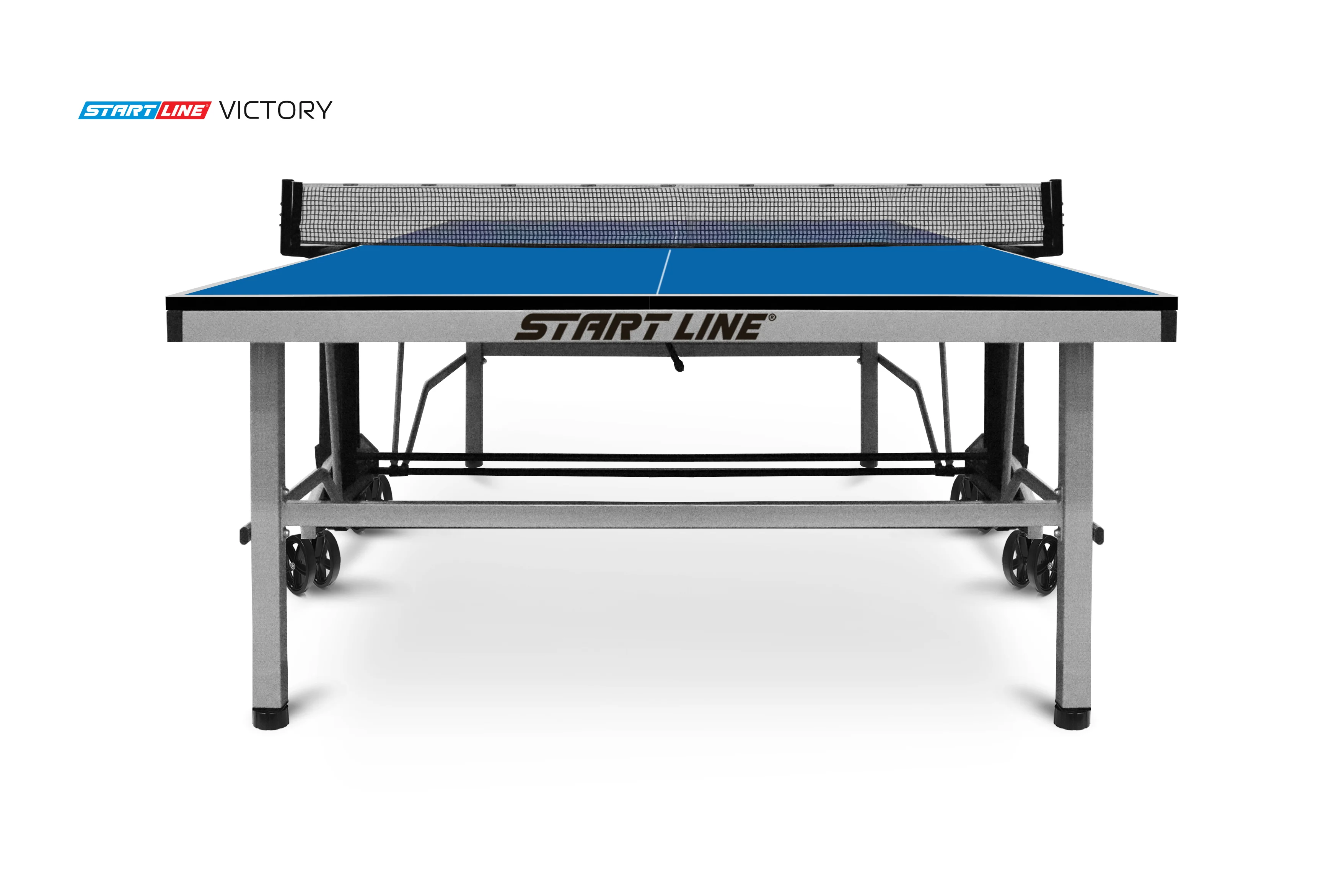 Стол теннисный VICTORY Синий Реальное фото Стол теннисный VICTORY Синий от магазина Спортев