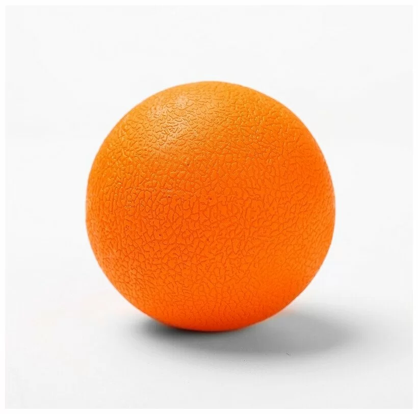 Реальное фото Мяч для МФР D34410 MFR-1 твердый 65 мм оранжевый 10019465 от магазина СпортЕВ