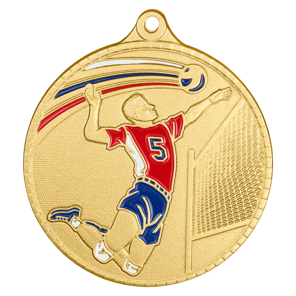 Реальное фото Медаль MZP 594-55/G волейбол (D-55мм, s-2 мм) от магазина Спортев