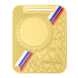 Медаль MZP 550-65/GM (48х60мм, D-25мм, s-2,5мм)