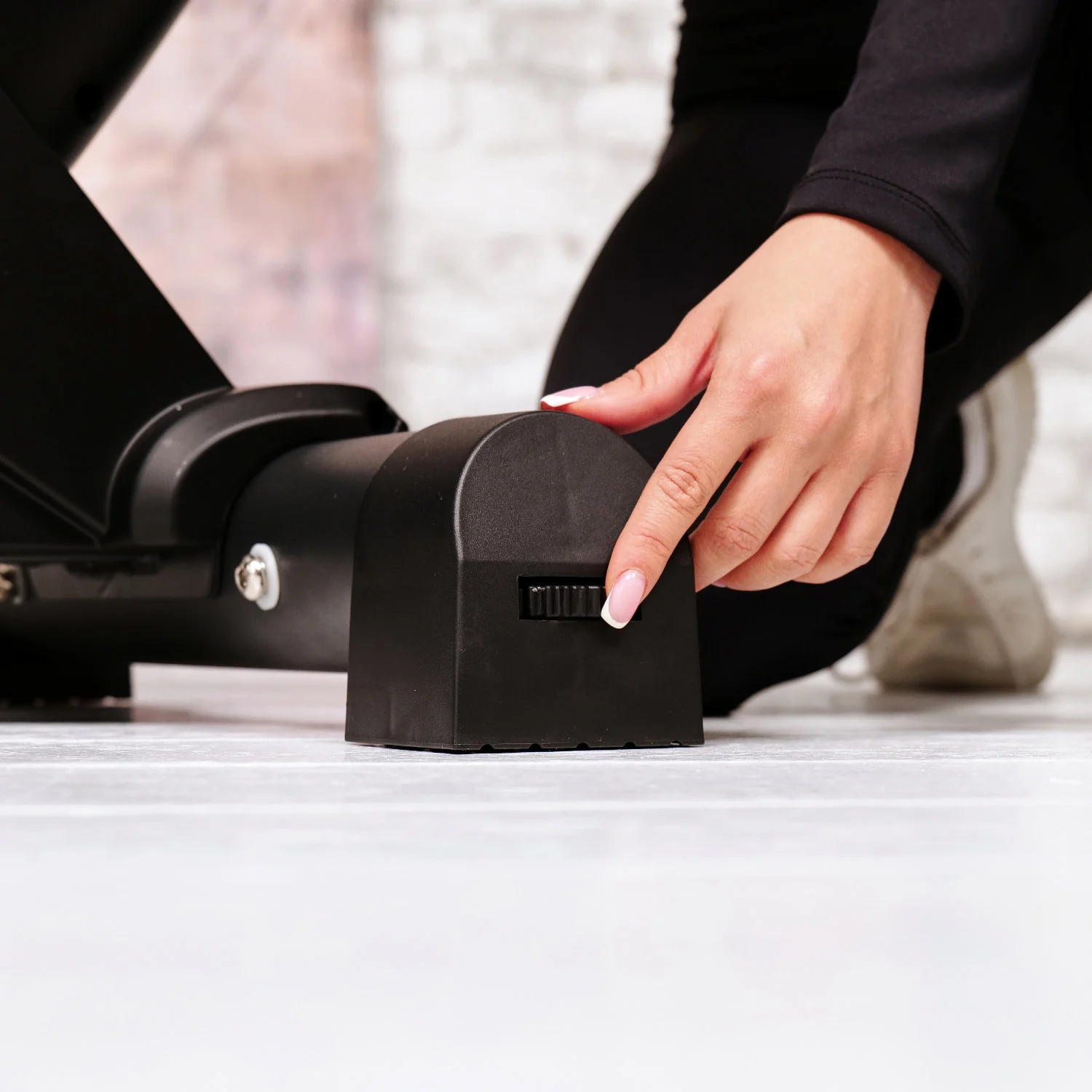 Реальное фото Велотренажер DFC B8729R горизон. магн. от магазина Спортев