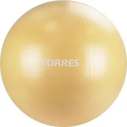 Фитбол 65 см Torres ПВХ антивзрыв с насосом песочный AL122165BG