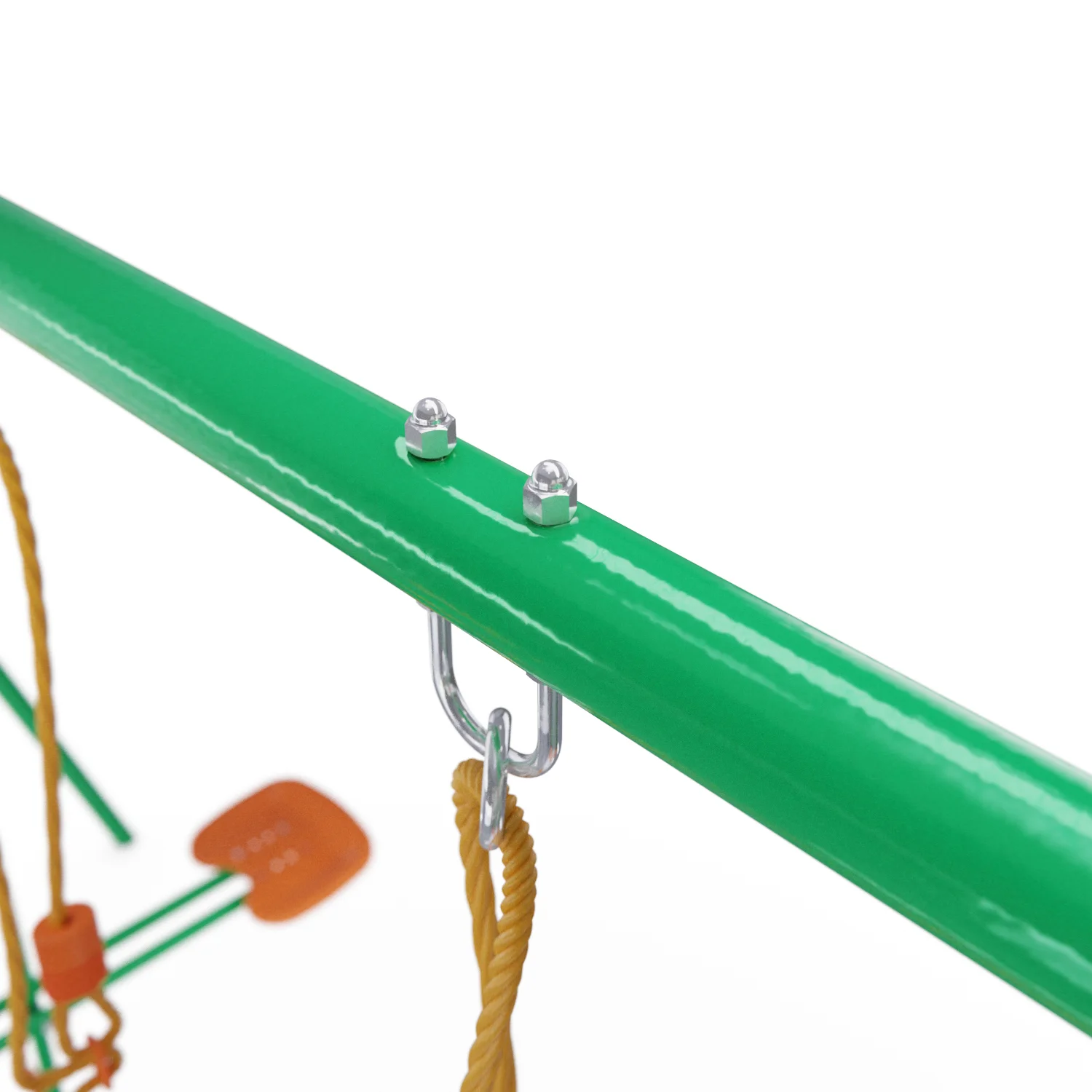 Реальное фото Качели тройные DFC SGL-01 от магазина Спортев