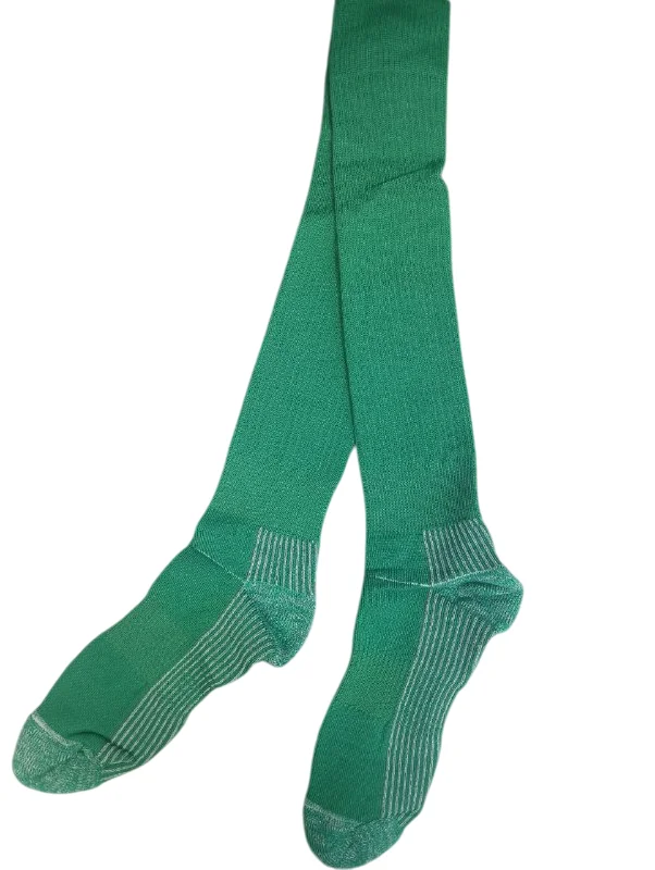 Реальное фото Гетры C392 взрослые зеленые от магазина Спортев