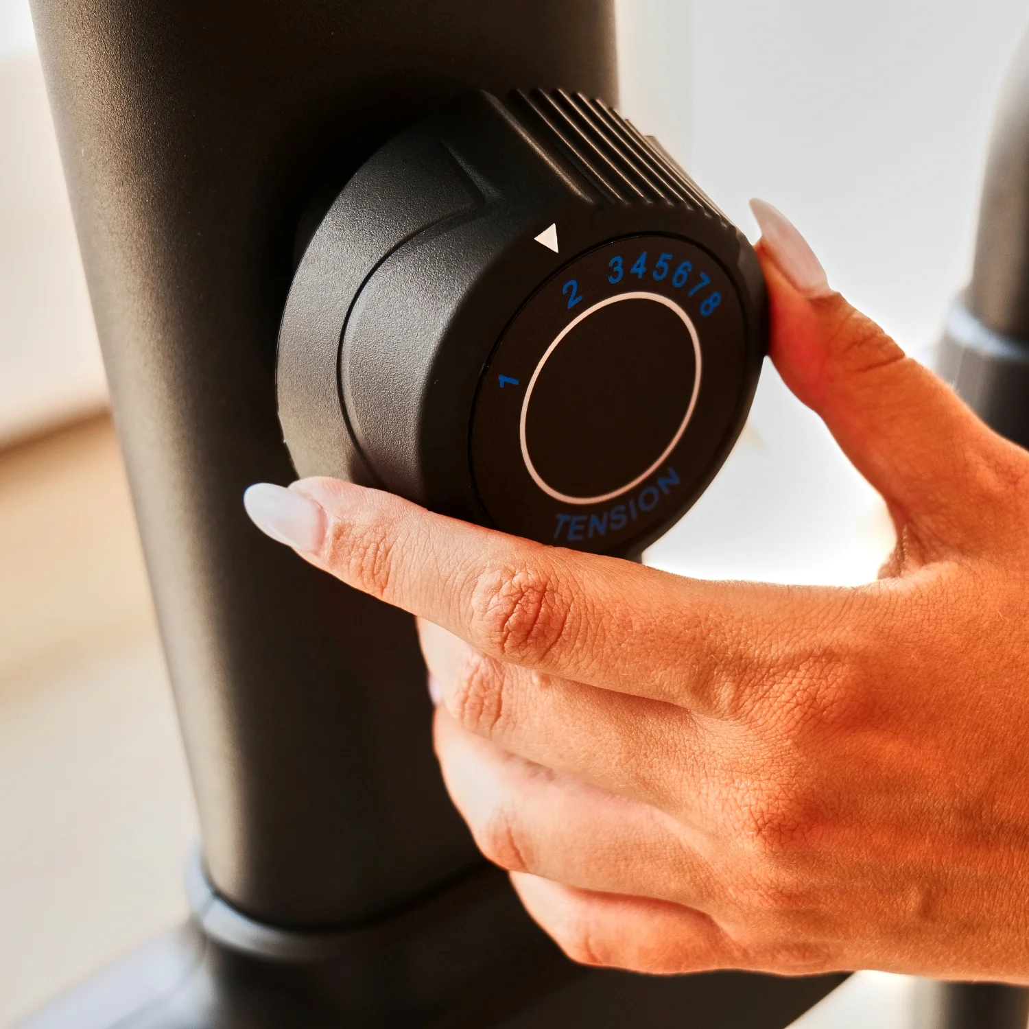 Реальное фото Эллиптический тренажер DFC E97501 магн. от магазина Спортев