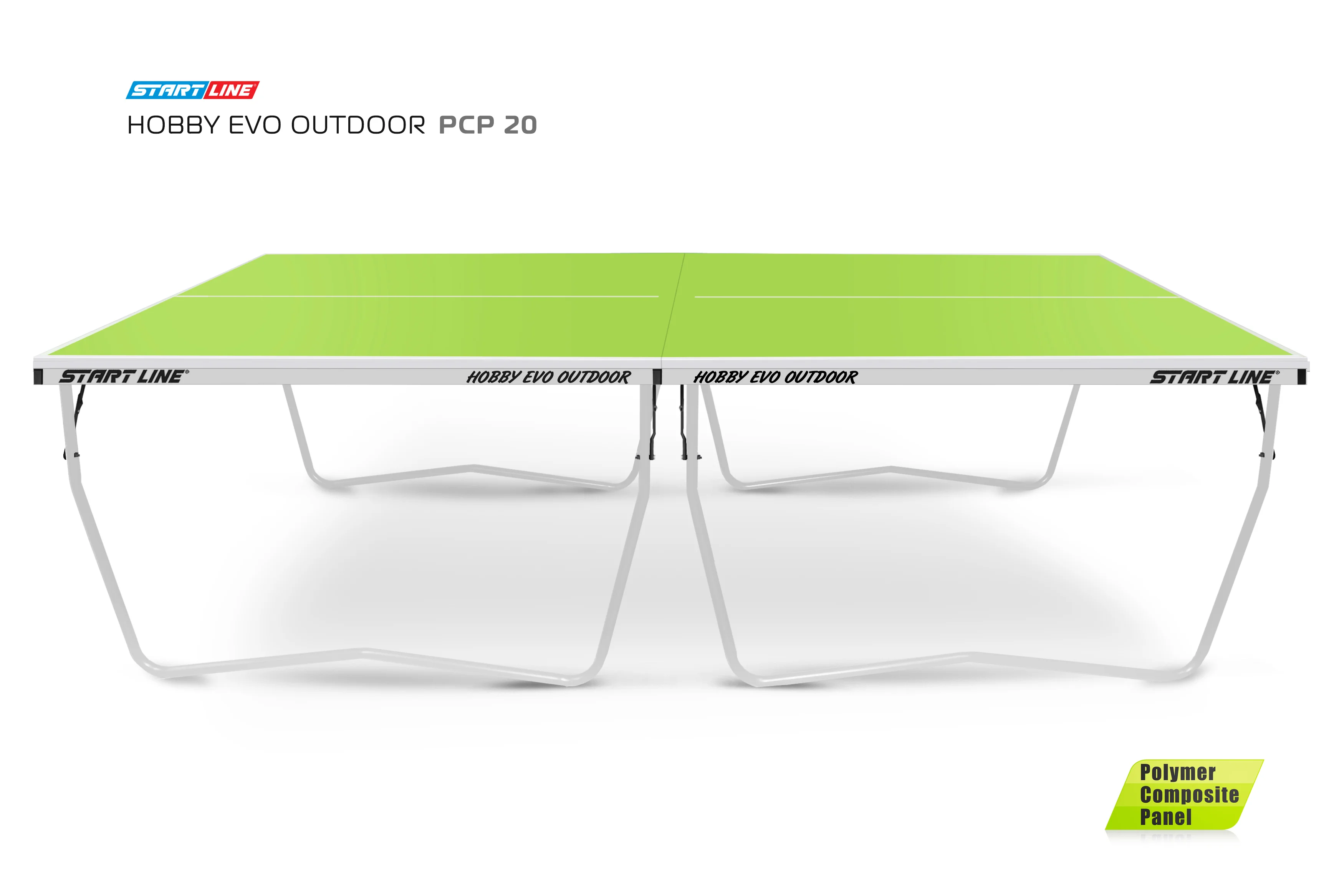 Реальное фото Стол теннисный Hobby EVO PCP Всепогодный от магазина Спортев