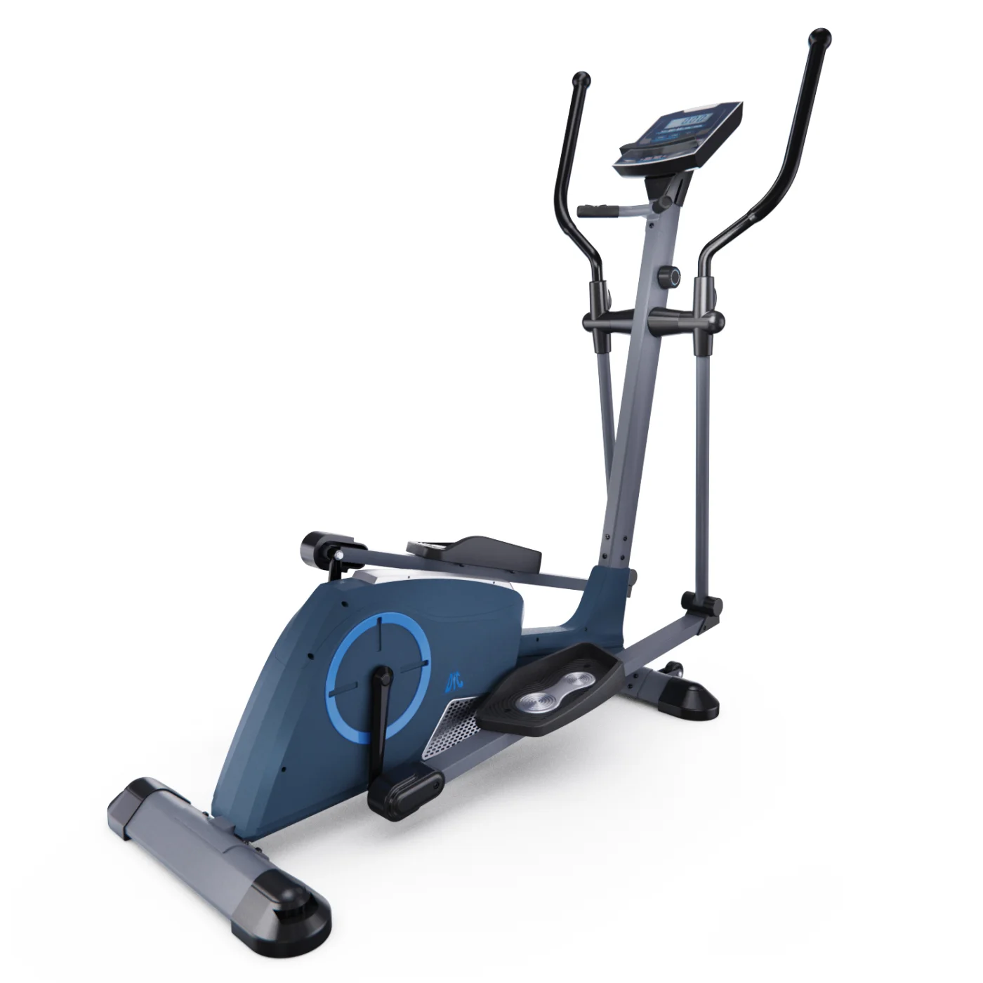 Реальное фото Эллиптический тренажер DFC E95001 магн. от магазина Спортев