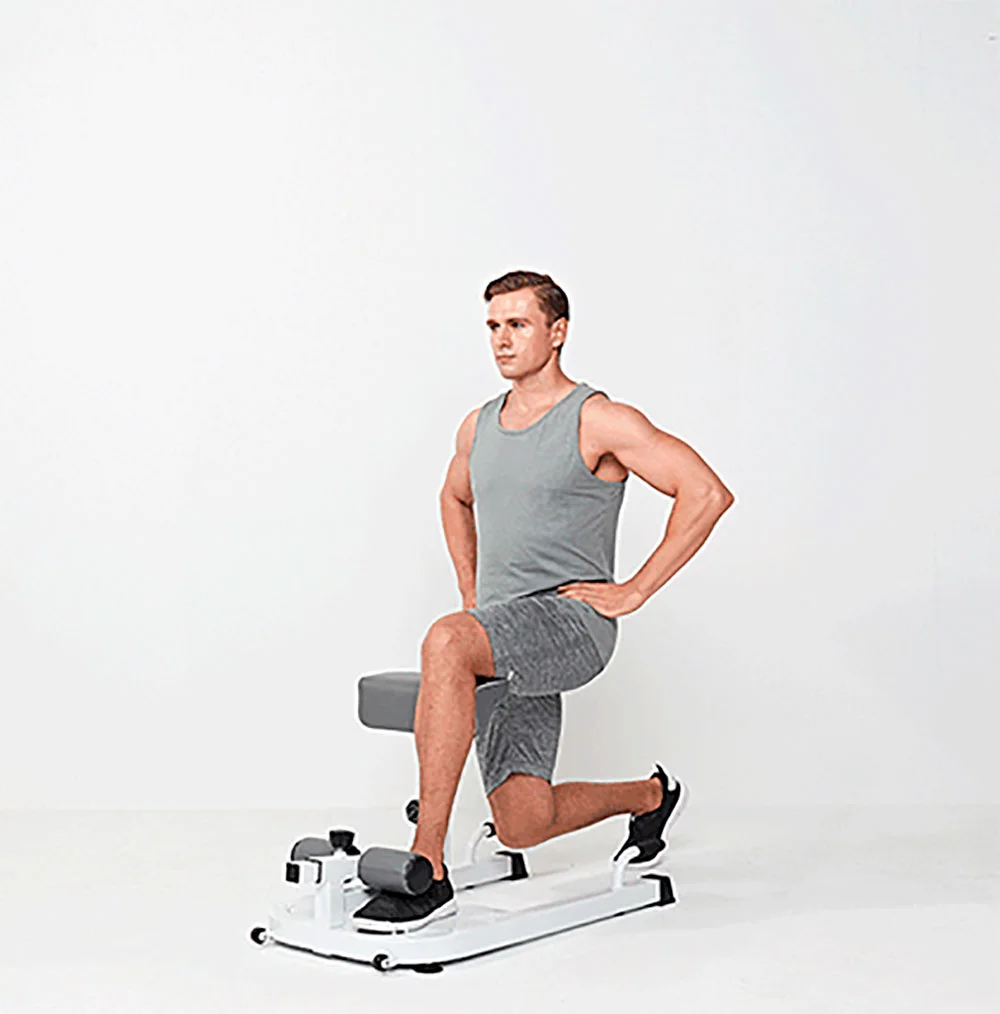 Реальное фото Тренажер для приседаний D282 от магазина Спортев