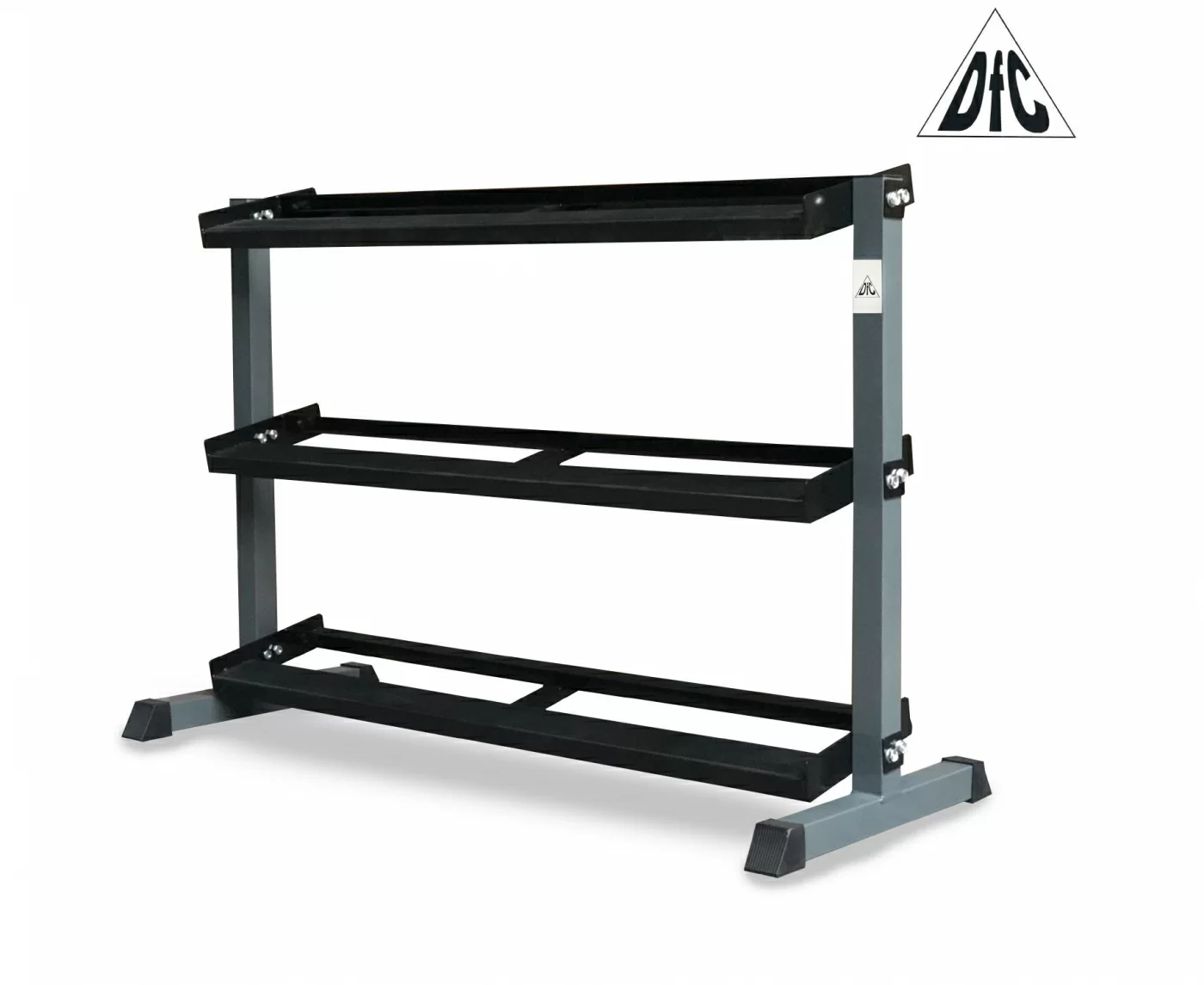 Реальное фото Стойка для хранения проф.гантелей DFC POWERGYM RA070 от магазина Спортев