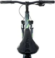 Велосипед BOZGOO Bambino 24" графит/зеленый 30107 Реальное фото Велосипед BOZGOO Bambino 24" графит/зеленый 30107 от магазина Спортев