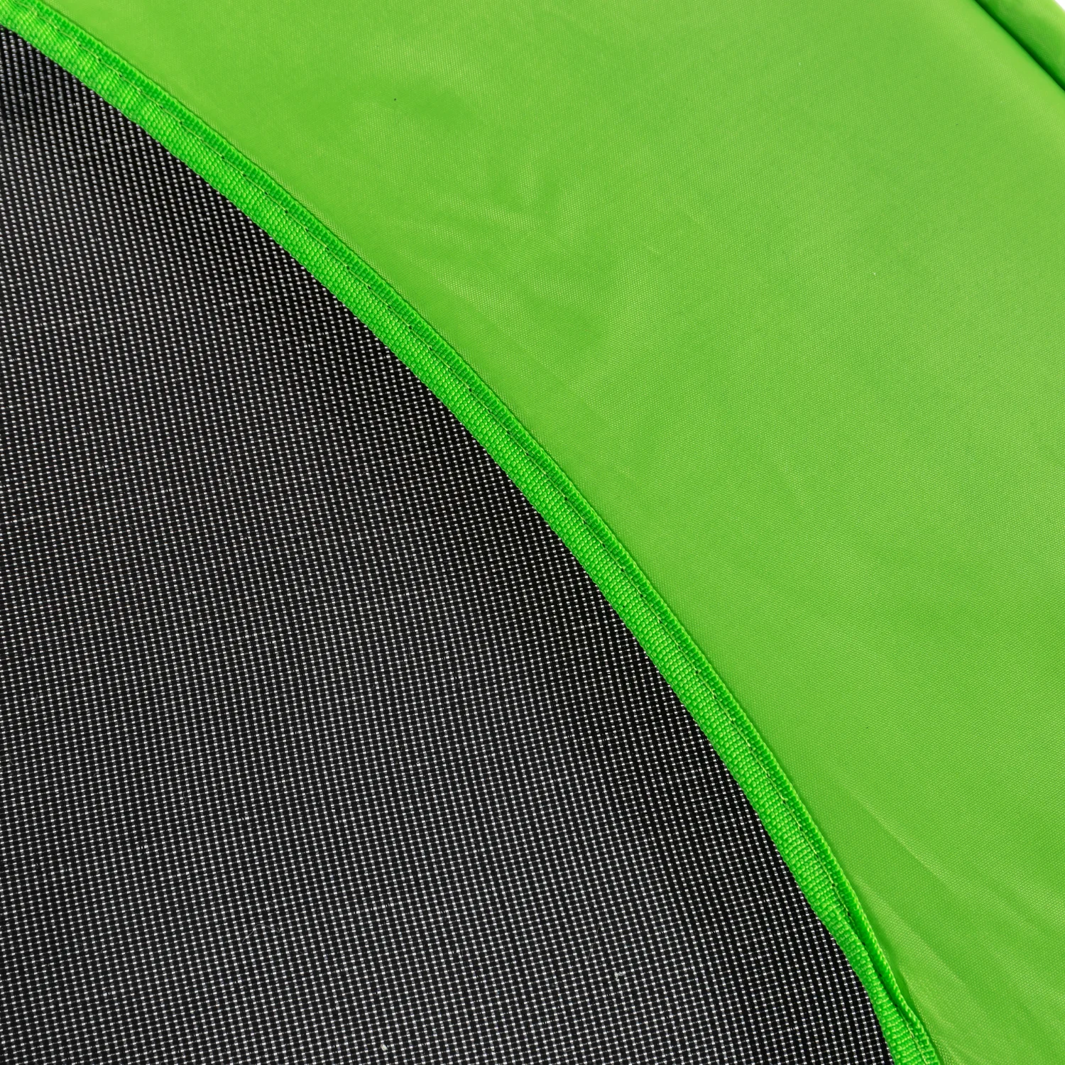 Реальное фото Батут DFC JUMP KIDS 55" зеленый, сетка (137см) 55INCH-JD-G от магазина Спортев