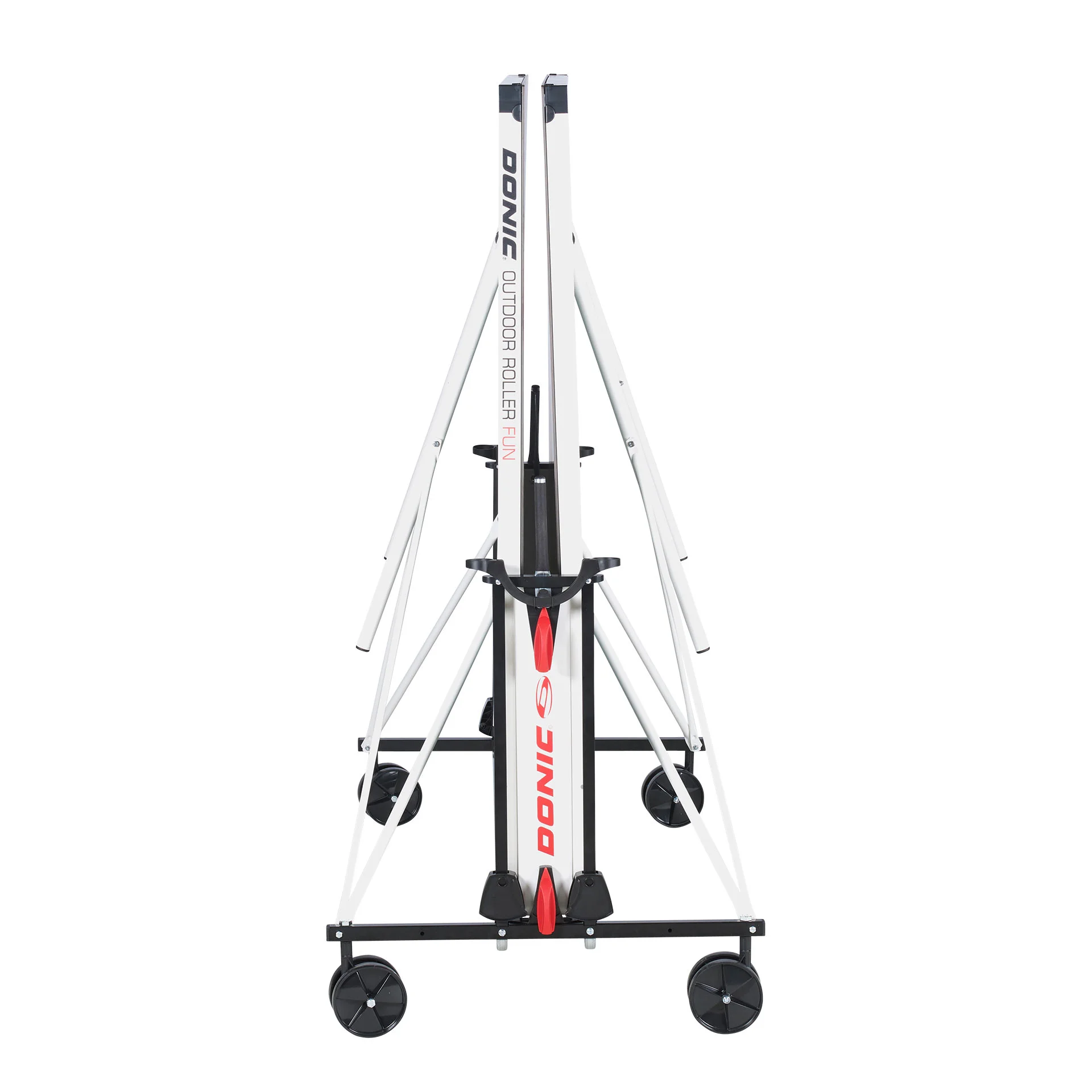 Реальное фото Теннисный стол DONIC OUTDOOR ROLLER FUN BLUE с сеткой 4мм 230234-B от магазина Спортев