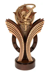 Приз DR 01020 C художественная гимнастика (дерево, 300x200x110 мм)